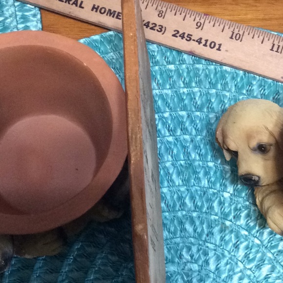 Vtg East TN Grocery Co.Dog Trivet. Beveled. 6”. - Picture 4 of 5